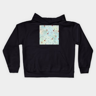 Cherry Pattern Kids Hoodie